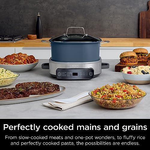 Ninja MC1101 Foodi On a regular basis Potential Cooker Professional - 8-in-1 Versatile 6.5 QT One-Pot Equipment, Replaces 10 Kitchen Instruments, Affords Quicker Cooking, Superb for Households, Adjustable...